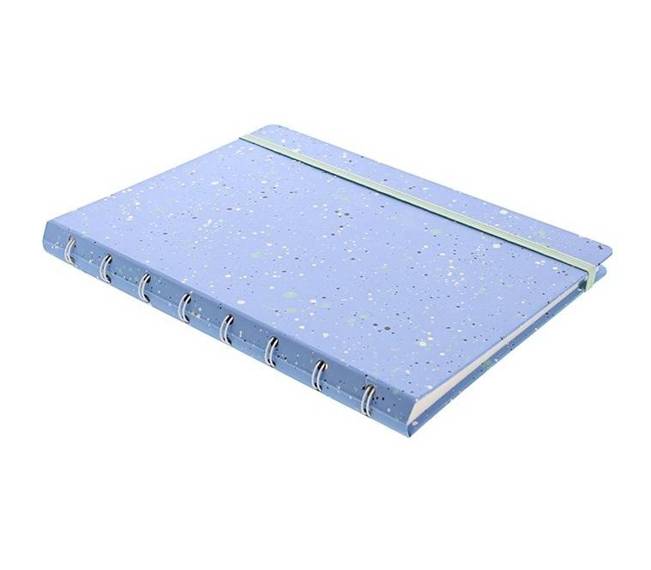 Notebook fILOFAX Expressions A5 blok w linie,  niebieski, motyw Sky